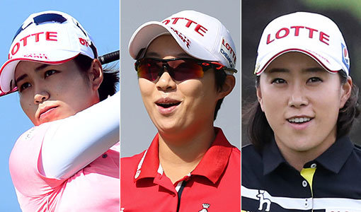 장수연-김효주-김해림(왼쪽부터). 사진｜스포츠동아DB·KLPGA