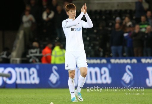 스완지시티 기성용. 사진=ⓒGettyimages이매진스