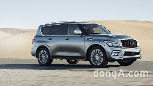 현행 인피니티 QX80.