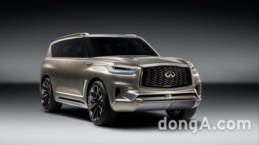 인피니티 QX80 모노그래프 콘셉트.