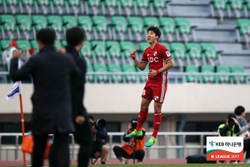 부산 이정협. 사진제공｜한국프로축구연맹