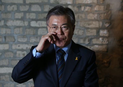 더불어민주당 문재인 대선 후보.