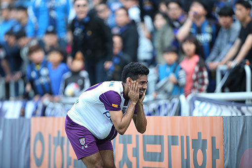 전남 자일. 사진제공｜한국프로축구연맹