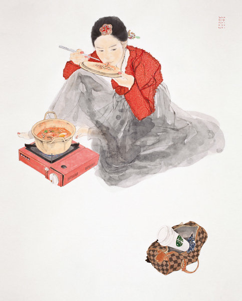 대표작 ‘아차’.