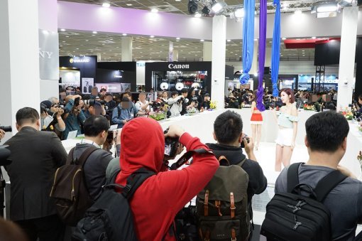 소니코리아 P&I 2017 전시장.(출처=IT동아)