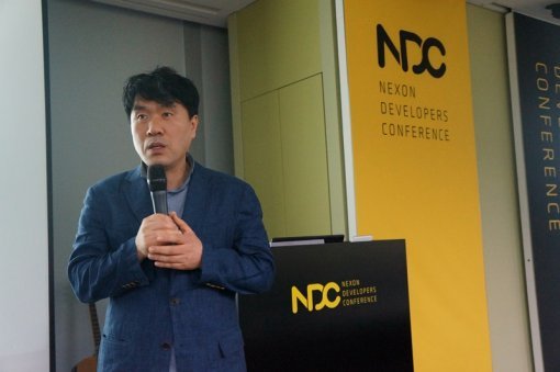 NDC 2017 방승호 교장 강연(출처=게임동아)