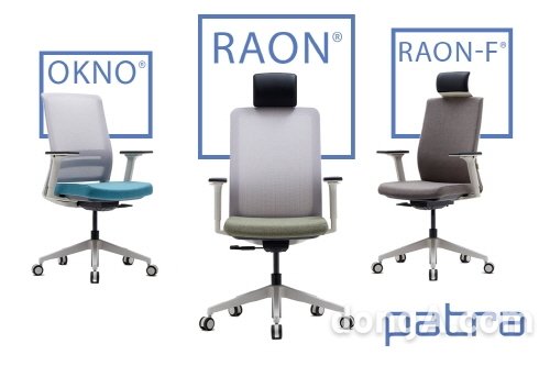 글로벌 의자 전문 브랜드 파트라가 지난 해 출시한 에어메쉬 소재의 ‘마린’ 의자에 이어 신제품 오크노와 라온, 라온F 시리즈를 출시했다.