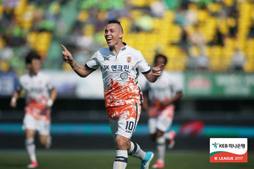 제주 마르셀로. 사진제공｜한국프로축구연맹