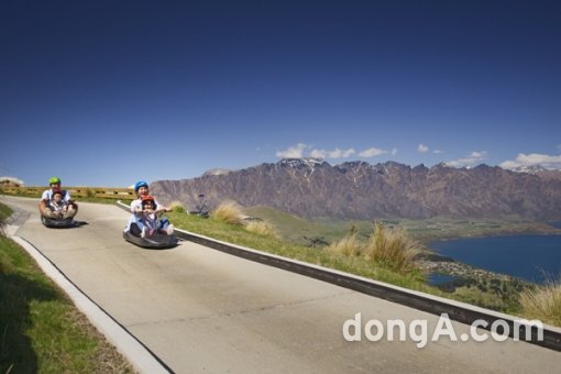 ▲  퀸스타운에서 즐길 수 있는 스릴 넘치는 라이드 ‘루지’ . 사진=뉴질랜드관광청 제공