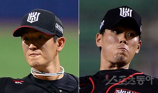 kt 고영표-김재윤(오른쪽). 스포츠동아DB