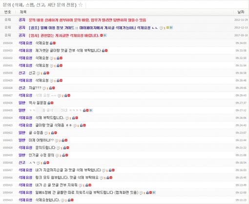 사진=일베 사이트 캡처