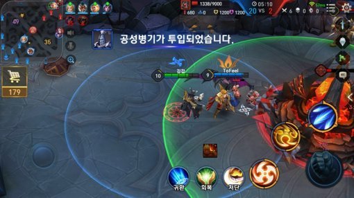 펜타스톰 게임화면 / 넷마블게임즈 제공