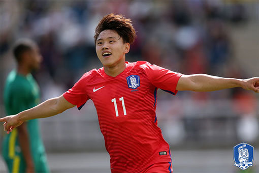 U-20 대표팀 조영욱. 사진제공｜대한축구협회