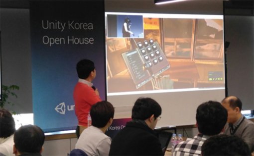 VR 환경에서 VR 콘텐츠를 개발하는 에디터VR