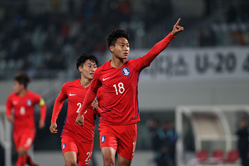 U-20 대표팀 백승호. 사진제공｜대한축구협회