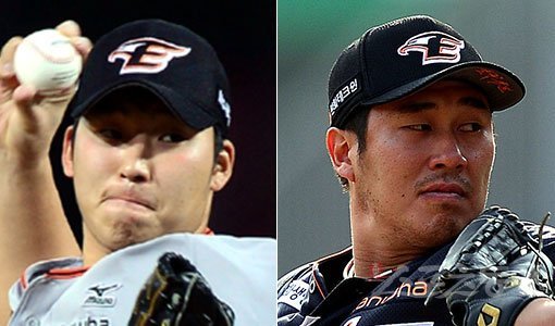 한화 김민우-장민재(오른쪽). 스포츠동아DB