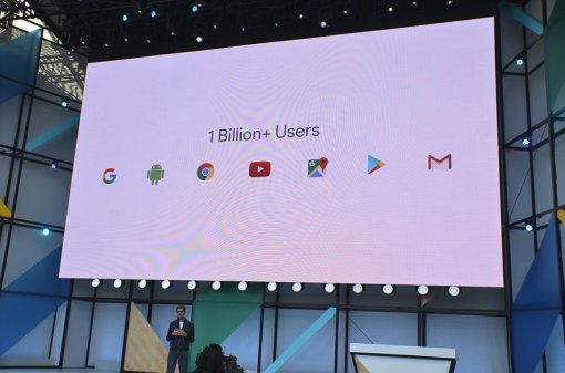 <구글의 주요 서비스, 전 세계 10억 명 이상의 사용자가 이를 이용하고 있습니다.>(출처=IT동아)