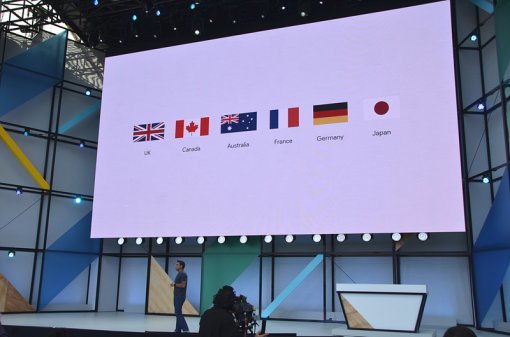 <올해 여름 구글 어시스턴트는 프랑스어, 독일어, 일본어를 지원합니다. 올해 내로 한국어, 스페인어, 이탈리아어도 지원합니다.>(출처=IT동아)