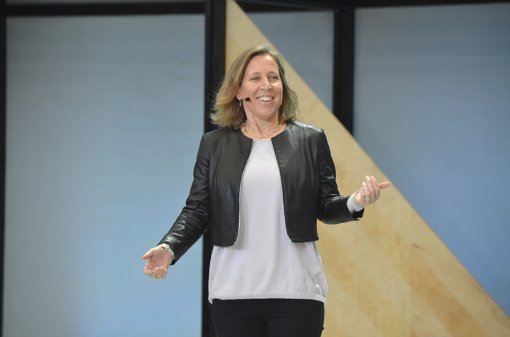 <구글 I/O에 처음 모습을 드러낸 수잔 보이치키 유튜브 최고경영자>(출처=IT동아)