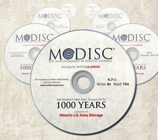 M-DISC는 이론상 1000년간 데이터 보존이 가능하다(출처=IT동아)