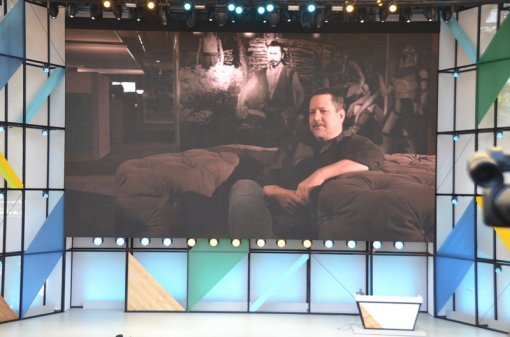 <쇠라 기술을 활용해 스타워즈 가상현실 콘텐츠를 개발한 ILMxLAB의 존 놀 대표. 존 놀 대표는 우리에게는 포토샵의 개발자로 더 알려져 있습니다>(출처=IT동아)