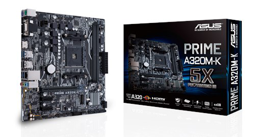 에이수스의 A320 칩셋 메인보드(출처=IT동아)