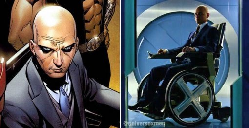 X맨 코믹스와 영화속에서도 강력한 초능력을 지닌 X맨들의 리더 '프로페서 X' 역시 대머리라는 설정 (출처=게임동아)