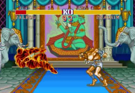 맞으면 쓰러지는 불 장풍이 있는데다 (출처=게임동아)