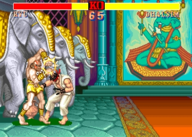 중단 꿀밤 잡기 공격.. 당하면 스트레스가 쌓인다…; (출처=게임동아)