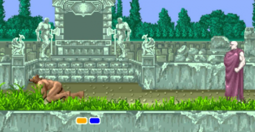 스테이지 중간 중간 등장하다가.. 주인공이 변신을 마쳤을 경우에.. 본색을 드러낸다 (출처=게임동아)