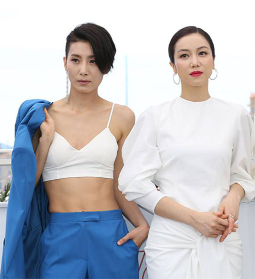 김서형과 김옥빈(사진 왼쪽부터)