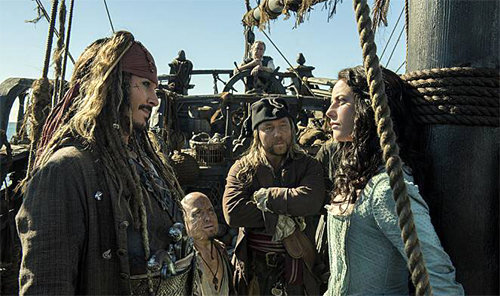 흥행 돌풍을 이어가고 있는 영화 ‘캐리비안의 해적: 죽은 자는 말이 없다’. 인터넷 화면 캡처