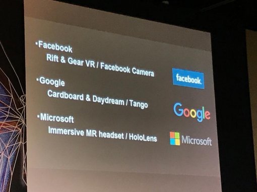 ▲ 글로벌 ICT 기업은 VR과 함께 AR 사업도 진행하고 있다(출처=IT동아)