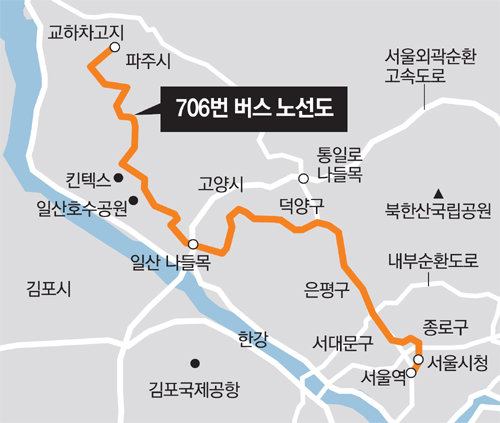 긴 버스노선 분할 '민원 폭탄'에 스톱｜동아일보