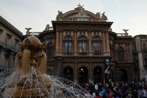카타니아 마시모 벨리니 극장. 유혁준 씨 제공