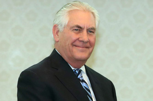 렉스 틸러슨 미 국무장관. 동아일보 DB