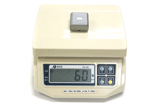 캐논 레이요 BTS-S 본체의 무게는 60g.(출처=IT동아)