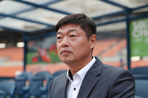 경남 김종부 감독. 사진제공 ｜ 한국프로축구연맹