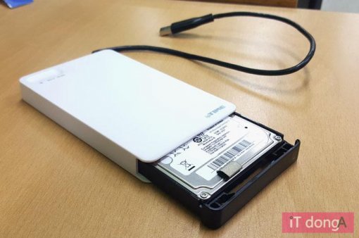 남은 HDD는 케이스와 결합해 외장하드로 활용 가능(출처=IT동아)