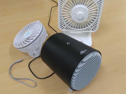 다양한 휴대용/탁상용 선풍기(출처=IT동아)