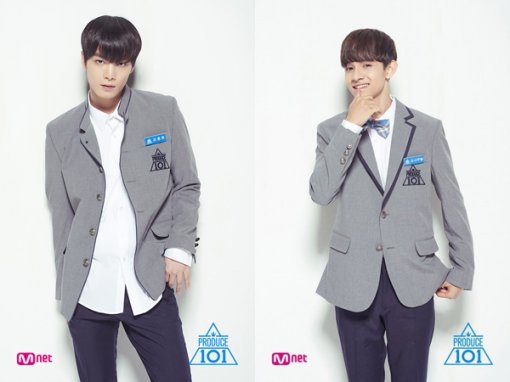 사진=김종현·김사무엘/‘프로듀스101 시즌2’ 홈페이지