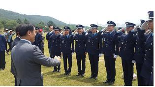공군 고등비행훈련을 마친 2011학번 학생들.