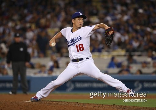 LA 다저스 마에다. 사진=ⓒGettyimages이매진스