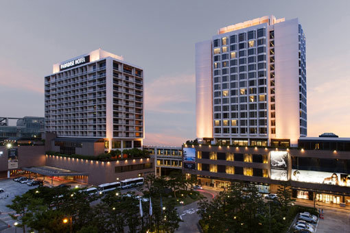 파라다이스호텔 부산 전경