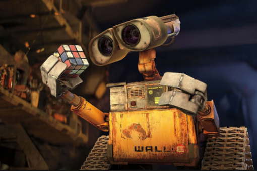 애니메이션 속의 모습이 그대로. 큐브에 WALL.E가 새겨져있었으면 더 좋았을텐데.. (출처=게임동아)