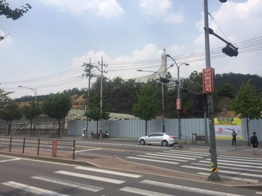 ‘DMC 롯데캐슬 더 퍼스트’ 사업지 전경