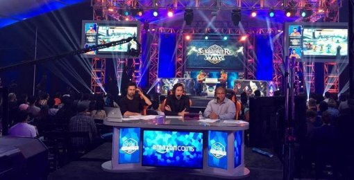 트위치 중계중인 북미 토너먼트 / 컴투스 제공