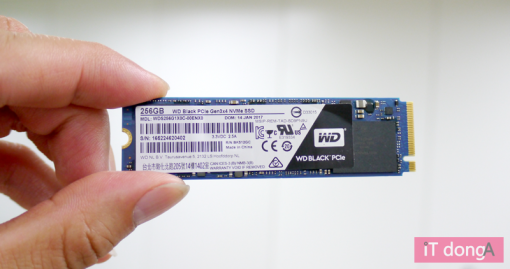 WD 블랙 PCIe SSD(출처=IT동아)