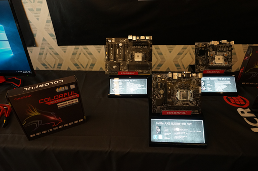 소형 메인보드도 다수 공개됐다.(출처=IT동아)