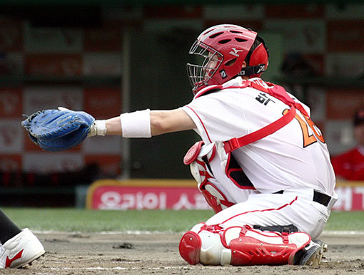 선수 시절 박경완. 사진제공｜SK 와이번스